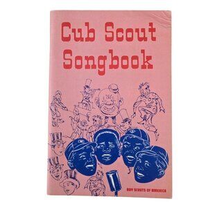 Vintage Cub Scout Songbook 1969 Boy Scouts Of America BSA Songs Music